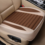 Car Seat Cover,Flax Cushion Seasons Universal Breathable For