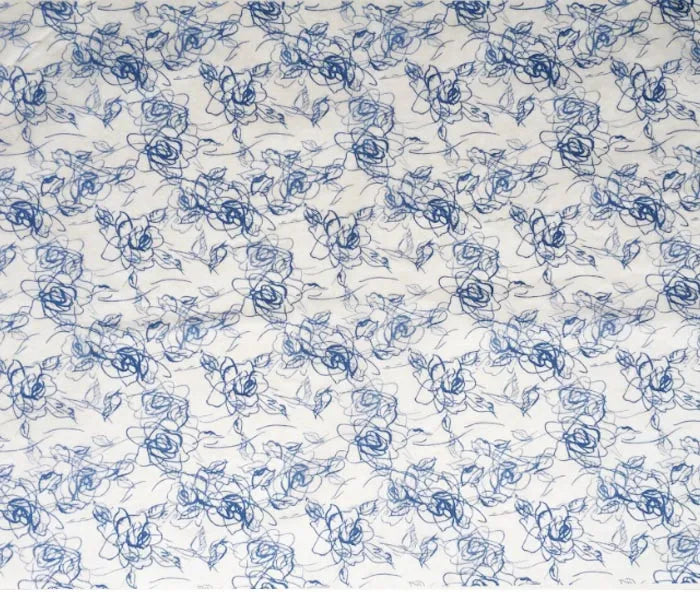 Pottery ceramics clay Transfer paper glaze underglaze flower