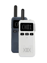 2pcs Ultra Thin Walkie-Talkie with Gain Antenna Outdoor