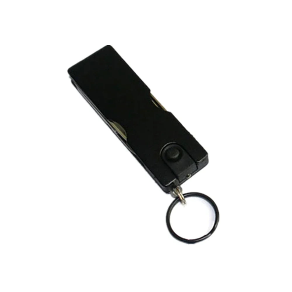 Outdoor Multifunction Mini Keychain Knife LED Light Nail