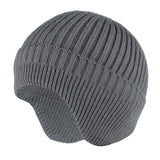 Winter Ears Protected Hats for Men Thicker Beanies
