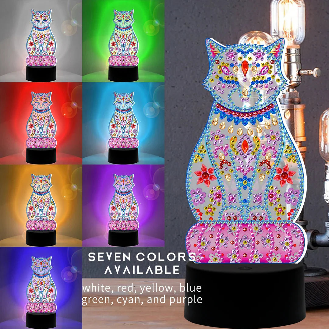 New Design DIY Diamond Painting LED Light Embroidery