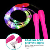 LED Luminous Jump Ropes Skipping Rope Cable for