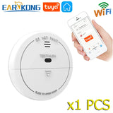 Tuya WiFi Smoke Sensor Fire Protection Top Smoke