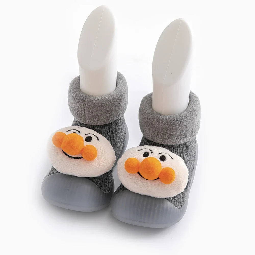 baby sock shoes for winter thick cotton animal