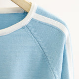 Womens Sweaters Plus Size Fashion Autumn Jumper Striped