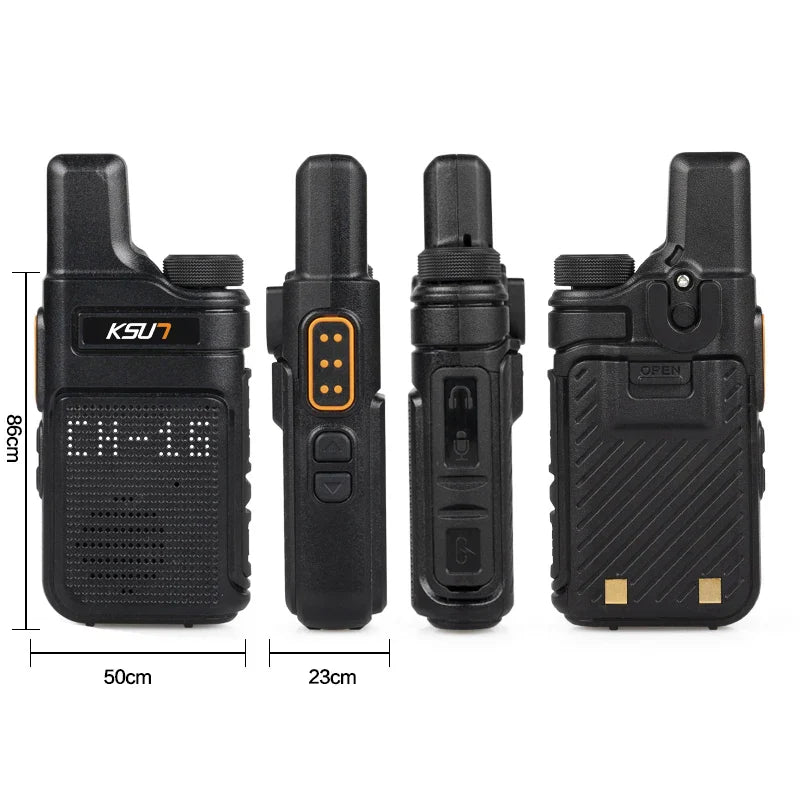 Walkie Talkie Portable Mini Communication Radio Profesional PMR