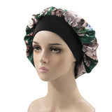 Multicolor Printed African Pattern Nightcap Set