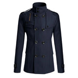 2022 New Men's Wool Overcoat Long Suit Men