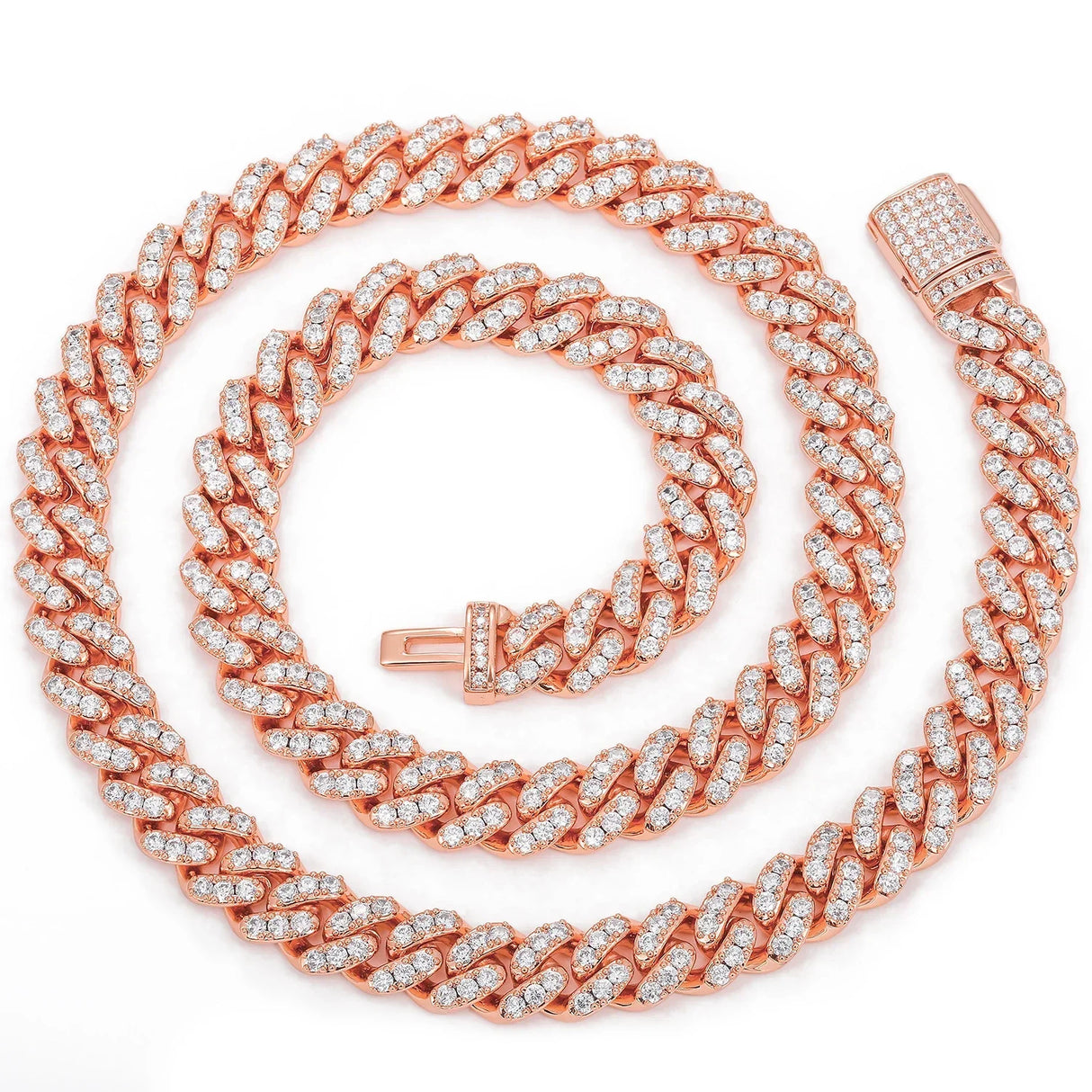 6mm 8mm Width Fashion Miami Cuban Chain Necklace