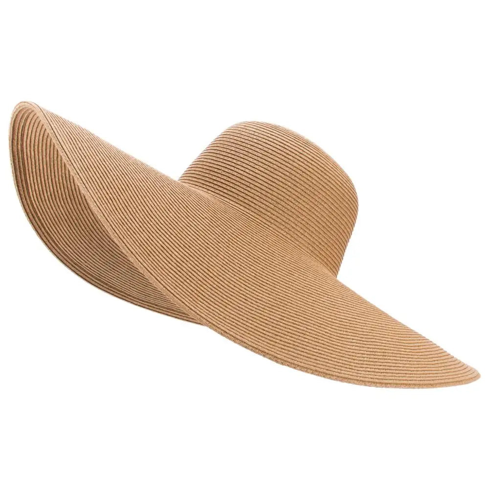 Lawliet 7.1''/18cm Foldable Oversized Huge Wide Brim Sun