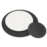 Stereo Microscope Bottom Working Stage Plastic Black White