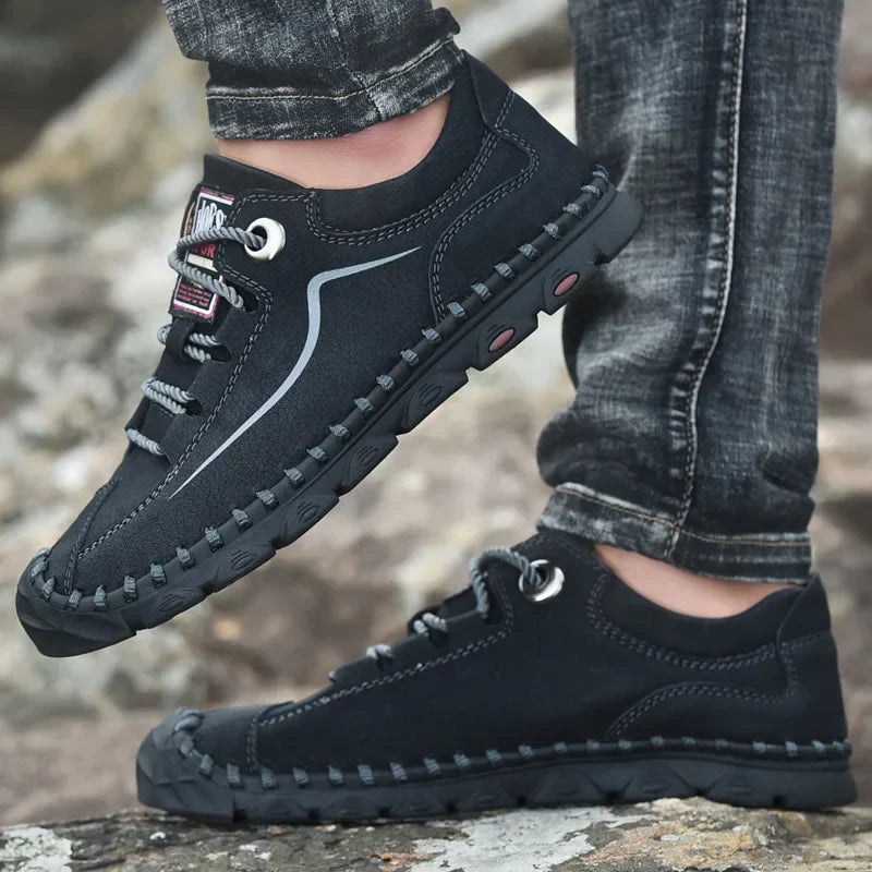 2020 New Men Casual Shoes Handmade Leather Loafers