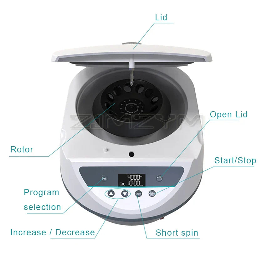 Blood Centrifuge Prp Plasma Centrifuge Machine Digital Medical