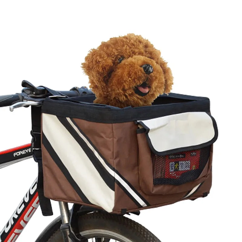 Pet Bicycle Carrier Bag Puppy Dog Cat Small