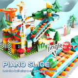 Newest Piano Marble Race Run Block Big Size