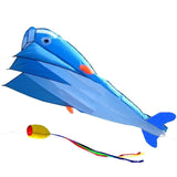 free shipping large dolphin kite flying soft kites