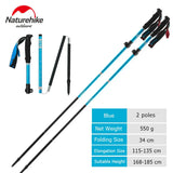 Naturehike Trekking Pole ST09 Folding Hiking Stick Ultralight