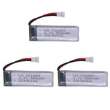 5PCS 3.7V 500mAh li-po Battery H37 V966 V977