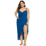 Sexy Cover Up Plus Size Bikini Women Swimsuit