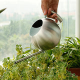 1L Stainless Steel Watering Pot Gardening Potted Small