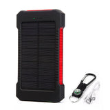 For Xiaomi iPhone Solar Power Bank 10000mAh External