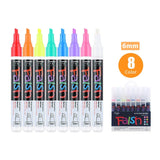 12 Pcs Liquid Chalk Markers Pens Erasable Colors