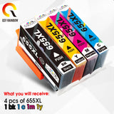 CMYK SUPPLIES 5x ink cartridge replacement for hp