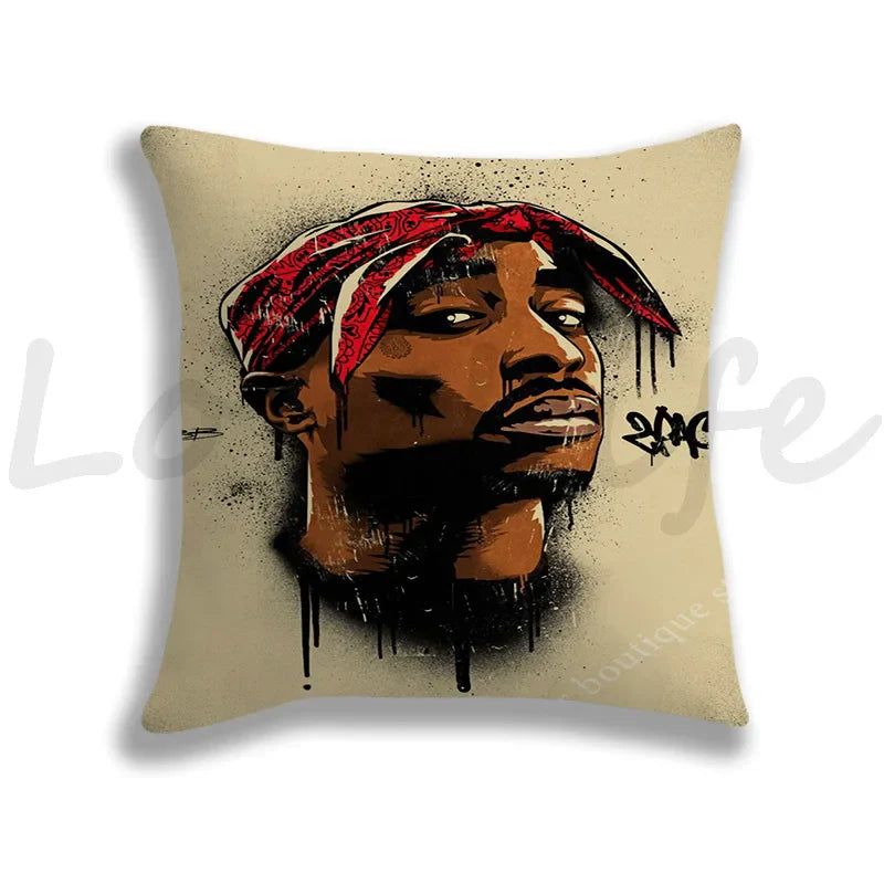 Rapper 2Pac Tupac Printing Pillows Covers Cool Pillow