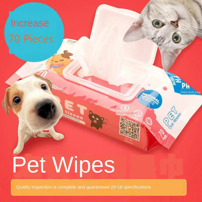 Professional Puppy Wet Tissue Small Dog Wipes Summer