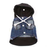 Dog Cat Jacket Vest Denim Pet Puppy Coat