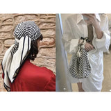 OMEA 100 Real Silk Square Scarf 90x90cm Handkerchief
