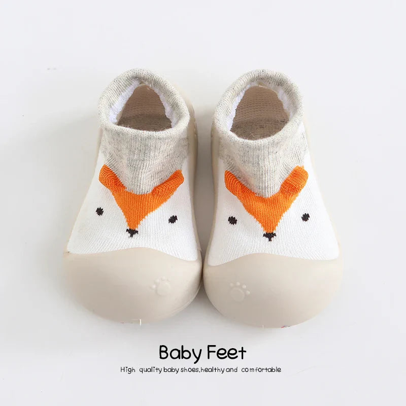 Baby sock Shoes Anti-slip Spring Cartoon animal Shoes