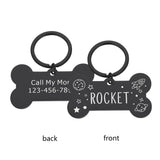 Custom Dog ID Tag Personalized Pet Name Address