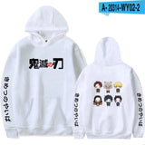Anime Hoodie Demon Slayer Oversized Hoodies Sweatshirts Men/Womens