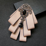High Quality Korean Fashion New Crystal Bow Tie