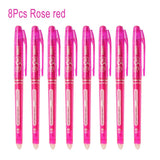 DELVTCH Erasable Gel Pen 0.7mm 0.5mm Bullet Tip