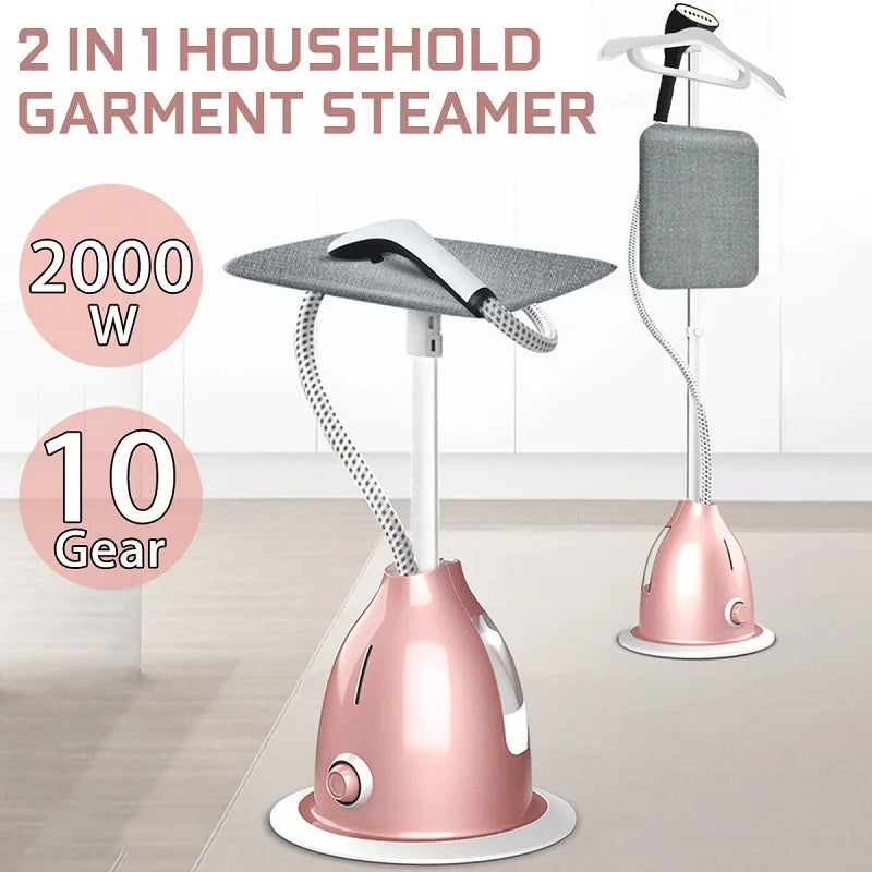 2000W Upright & Handheld Garment Steamer 1.8L Fabric