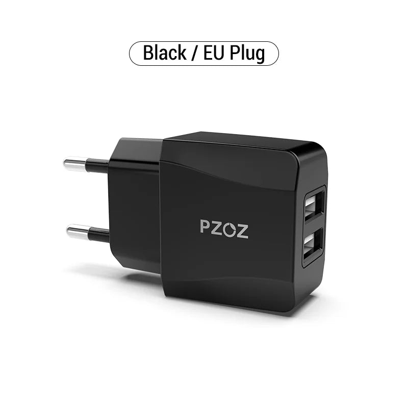 PZOZ Usb Charger Travel EU Plug 2a Fast