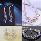 Wholesale 4mm6mm Bicone Beads glass beads Crystal Beads