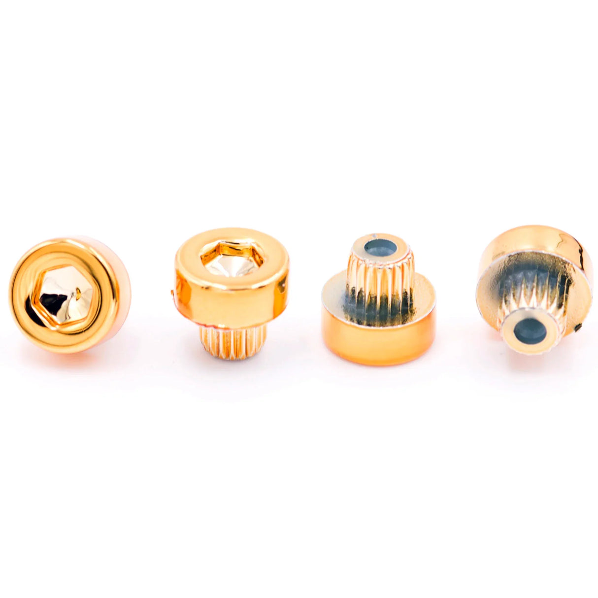 100pcs Universal Wheel Nuts – Silver, Black, Gold, Dust-Proof Rivets