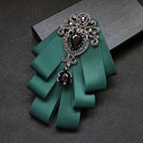 High Quality Korean Fashion New Crystal Bow Tie