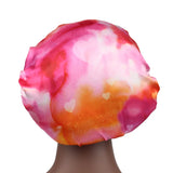 Wide Dome Satin Bonnet For Women Silky Head