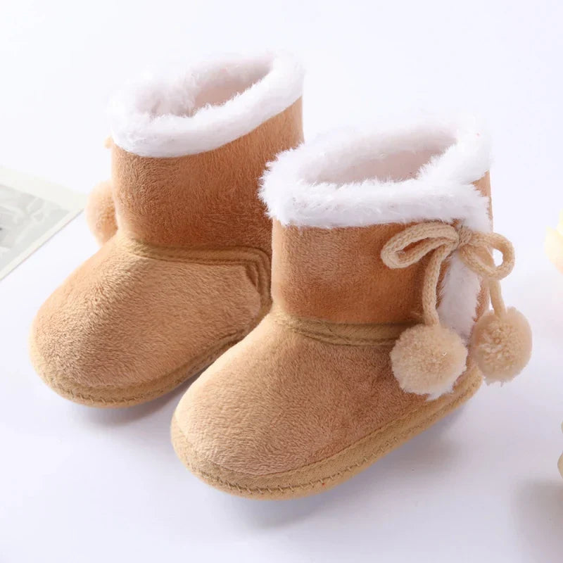 Baywell Autumn Winter Warm Newborn Boots 1 Year