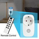 Smart Home EU French Socket Power Plug 433Mhz