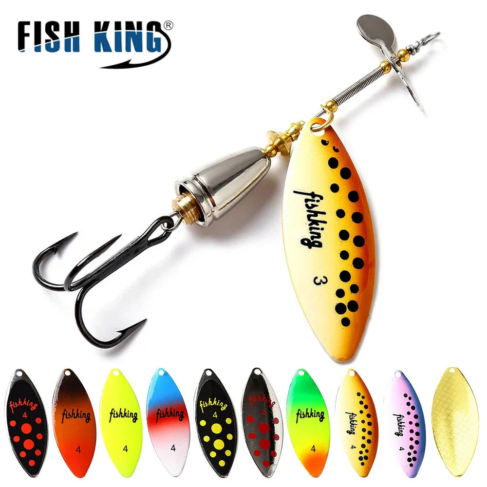 FISH KING 15g Spinner Artificial Bait Fishing Lure