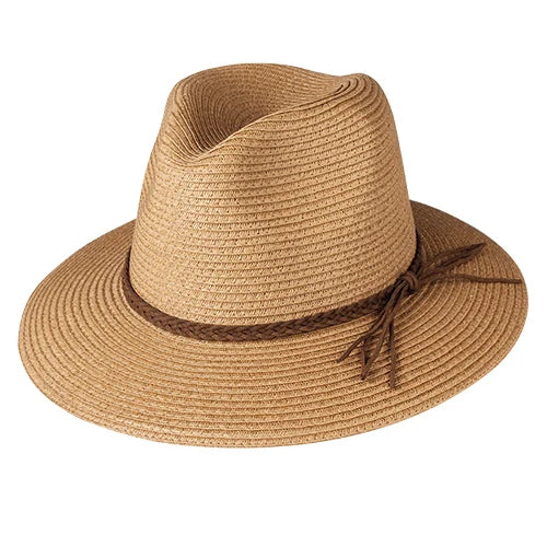 FURTALK Summer Straw Hat for Women Panama Beach