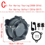 RSD Turbine Clarion Air Cleaner Matte Black Intake