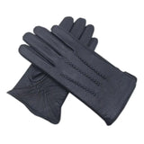 Winter Men's Deerskin Gloves Wrist Fashion New Genuine