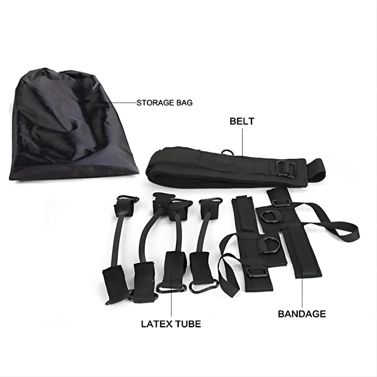 Vertical Jump Resistance Bands Set Bounce Trainer Pull